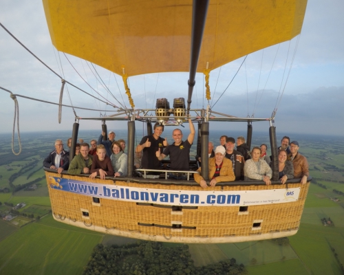 Luchtballonvaart vanaf Deventer naar Stokkum